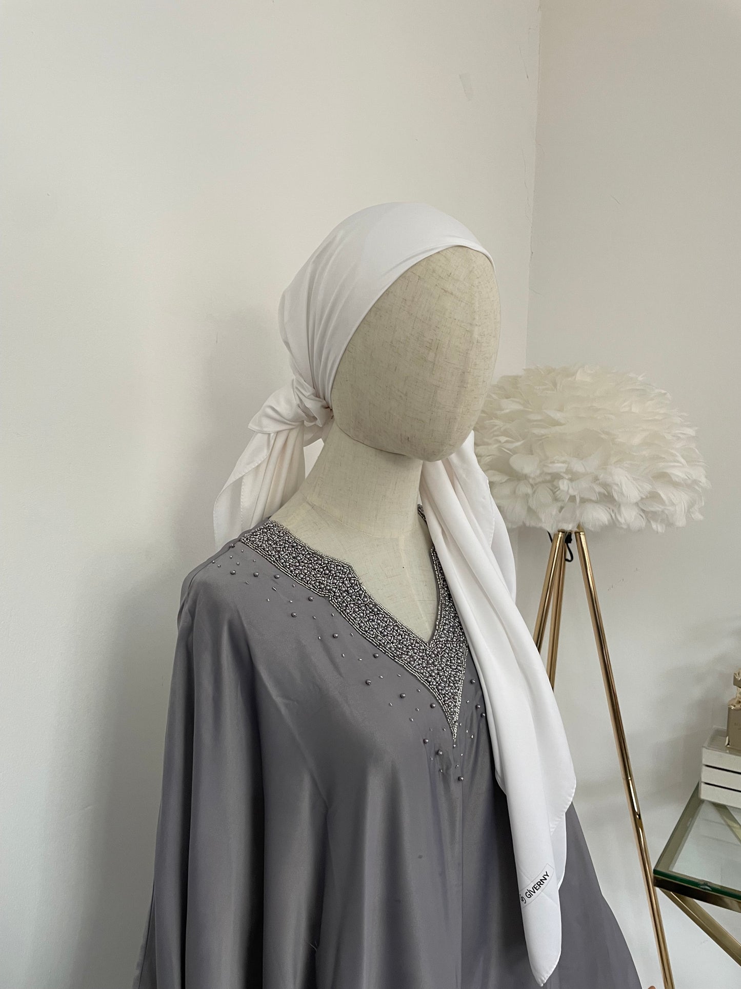 Abaya Qamar - Gris