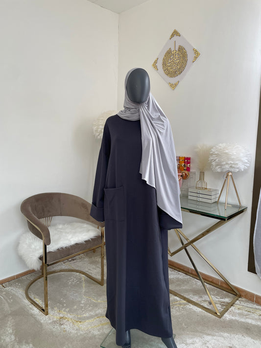 Abaya sudadera bolsillo