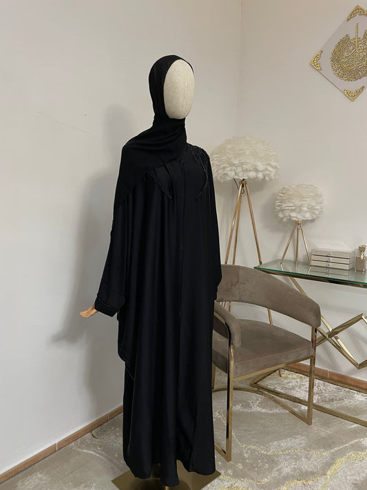 Abaya Farasha Negra