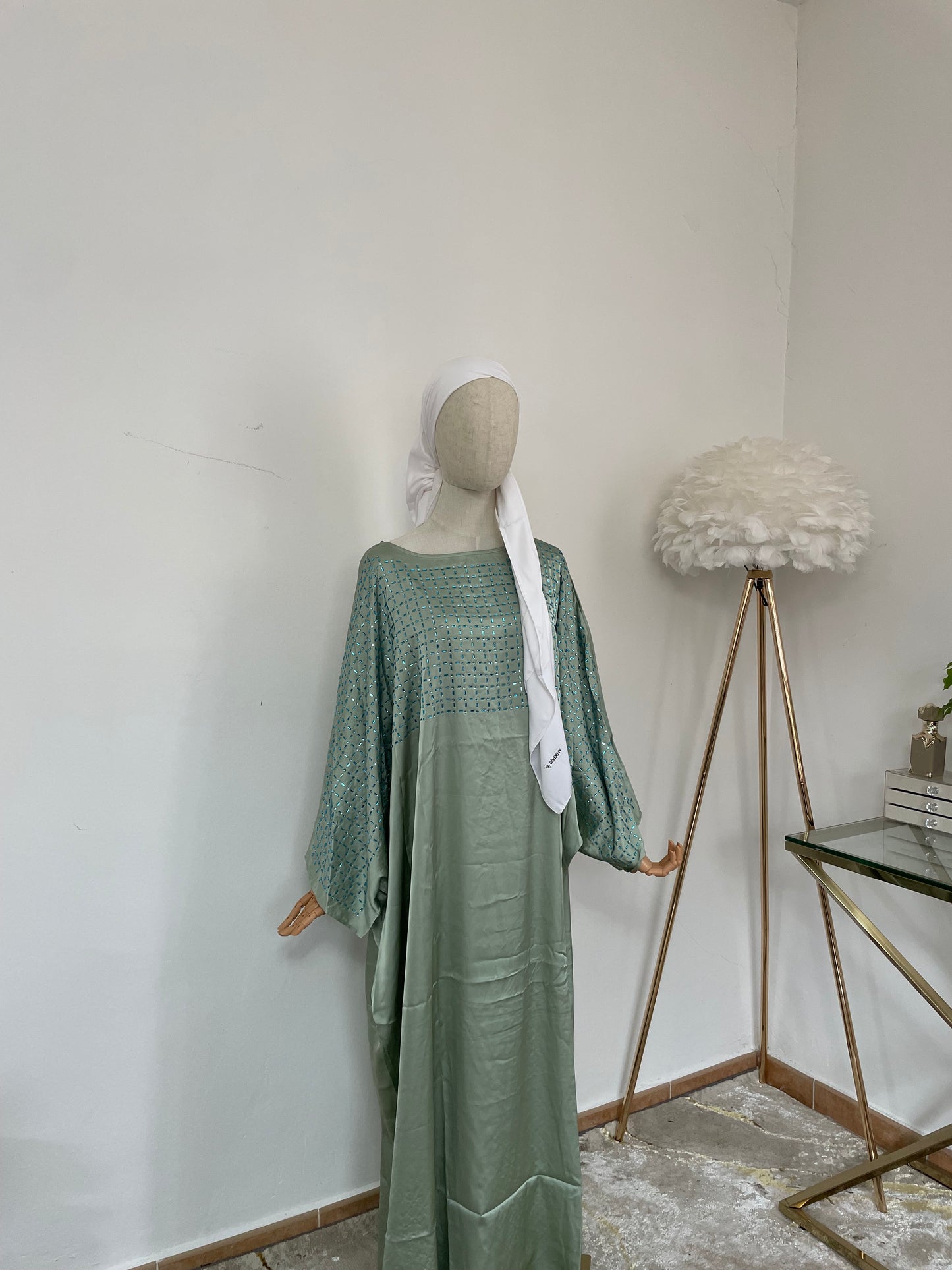 Abaya Najma - Verde