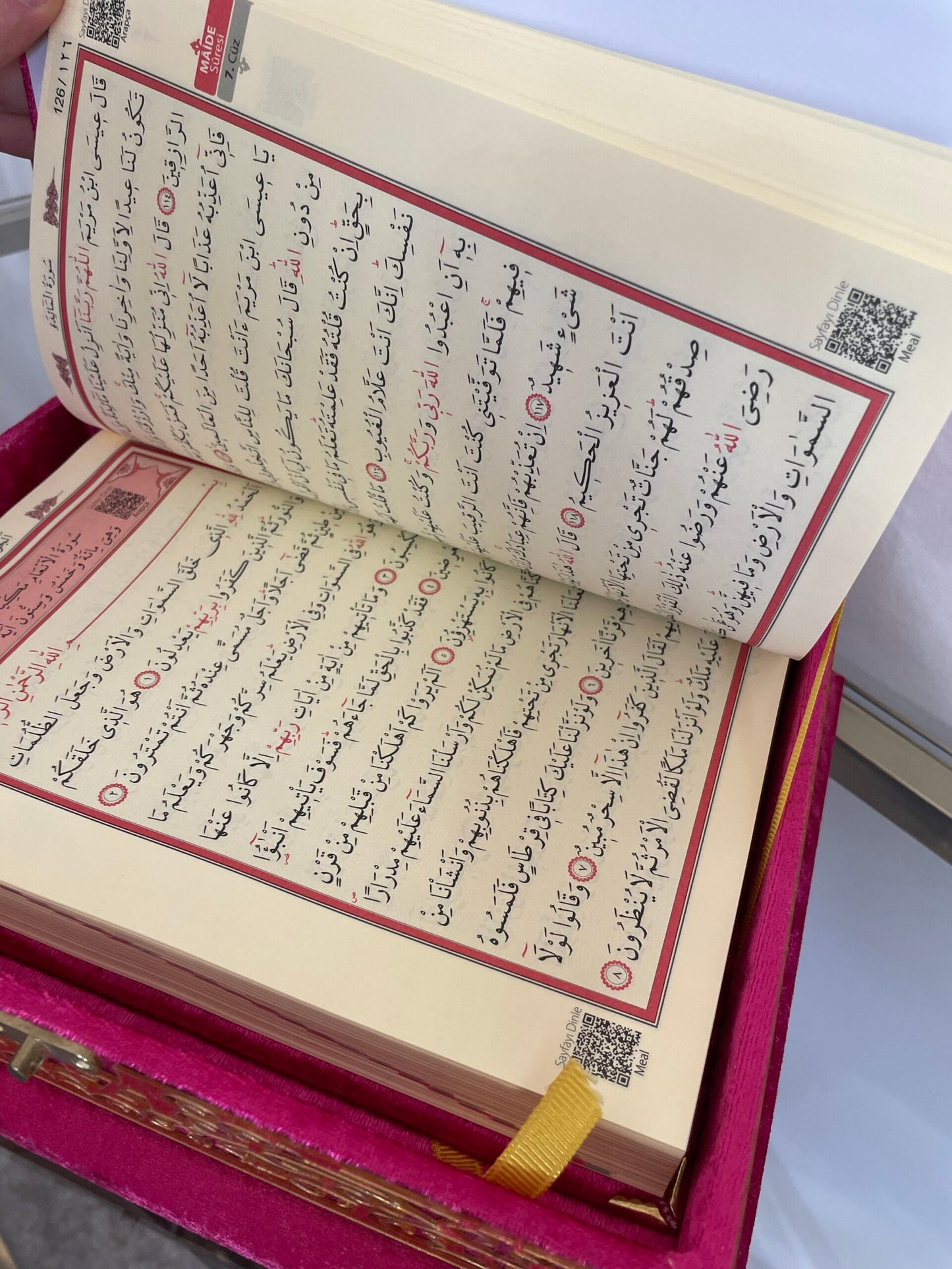 Cofre Quran Fucsia